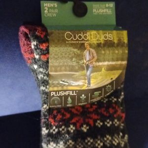 Men's Cuddl Duds socks mens shoe size 8-12 original 26 USD